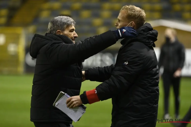 Mazzù avait une question pour Geraerts : "Est-ce qu'on est toujours amis ?"