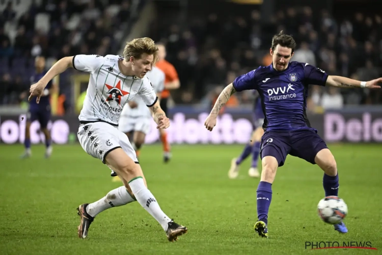 "Bravo à Anderlecht, nous n'étions pas à leur niveau"