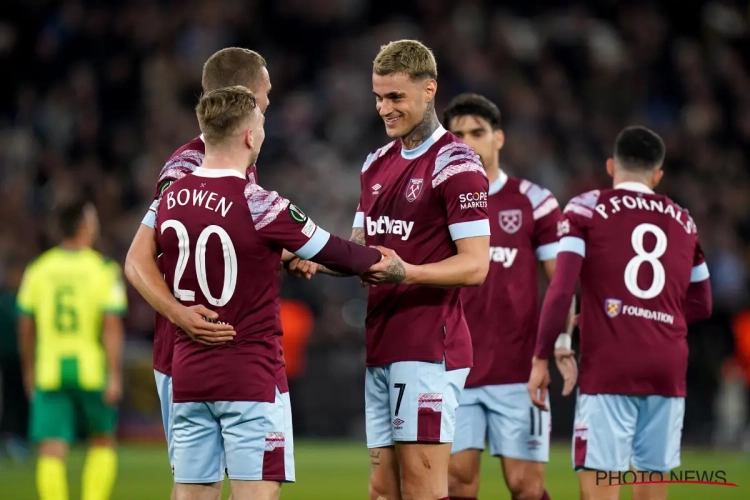 Conference League : West Ham remonte l'AZ, la Fiorentina surprise par Bâle