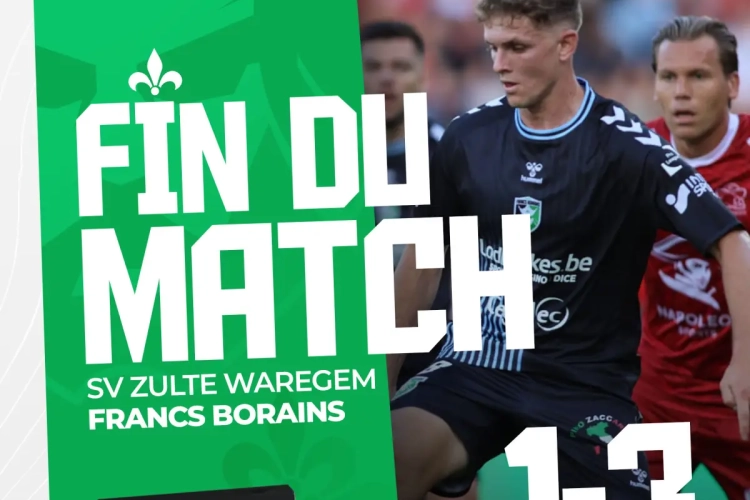 "Une victoire historique" pour les Francs-Borains, qui savourent leur retour réussi dans le foot pro !