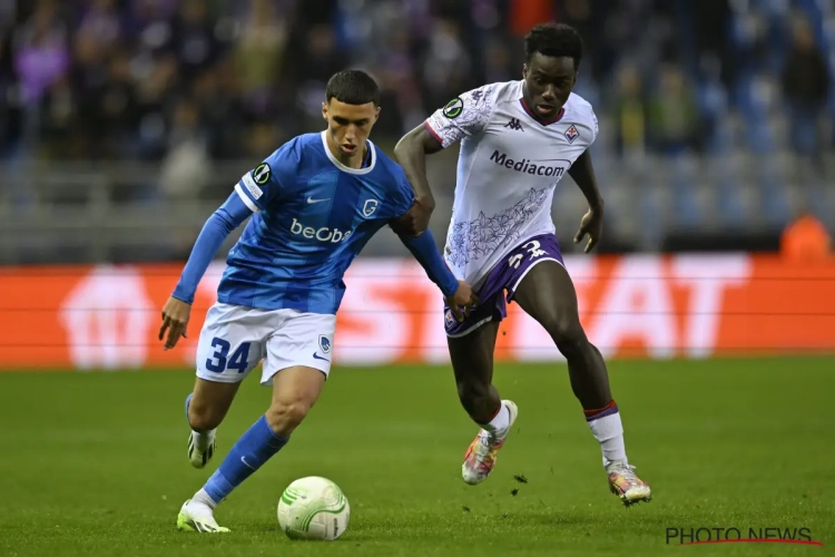 Genk s'en sort bien contre la Fiorentina 