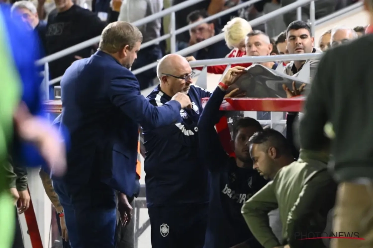 Vanhaezebrouck est furieux, et pour une fois ce n'est pas sur l'arbitre