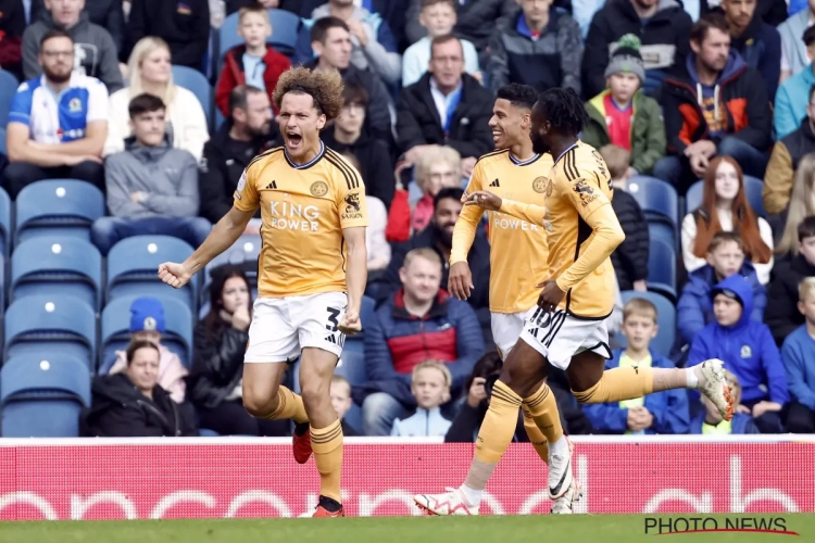 La délivrance pour Wout Faes à Leicester