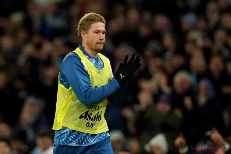 Kevin De Bruyne, magicien même lorsqu'il est sur le banc : "Je n'ai jamais vu ça"