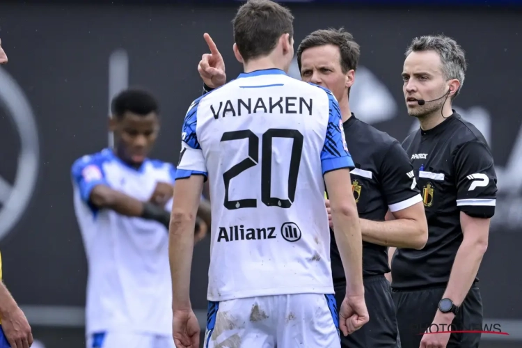 Le Club de Bruges à nouveau victime d'une erreur d'arbitrage 