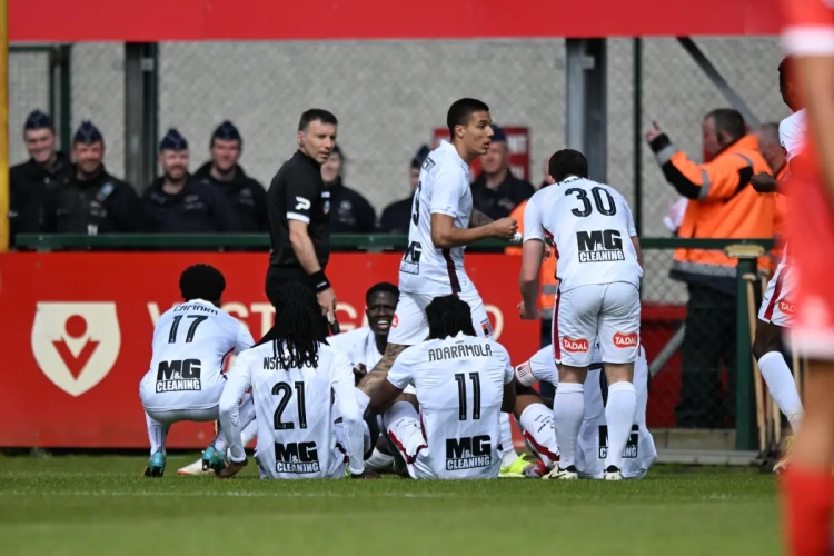 🎥 La célébration surréaliste de Makhtar Gueye lors de Courtrai-RWDM