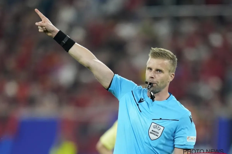 Le plus jeune arbitre de l'Euro pour diriger Belgique - France : un très bon souvenir pour les Bleus, moins pour le football belge