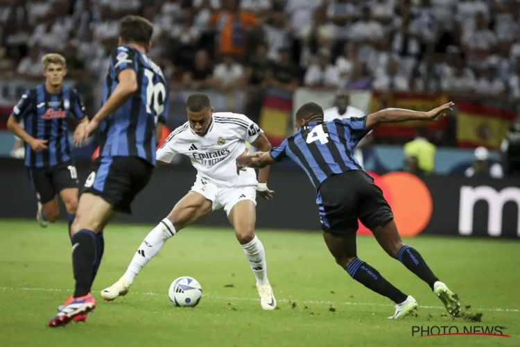 Mbappé a déjà frappé : le Real Madrid domine l'Atalanta Bergame et remporte la Supercoupe