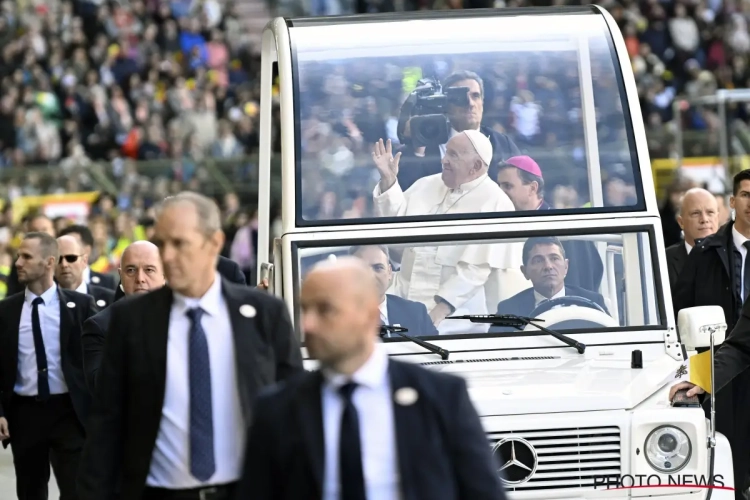 La visite du Pape a bouleversé une partie du programme de la Pro League...et cela n'a pas porté chance aux "locaux"