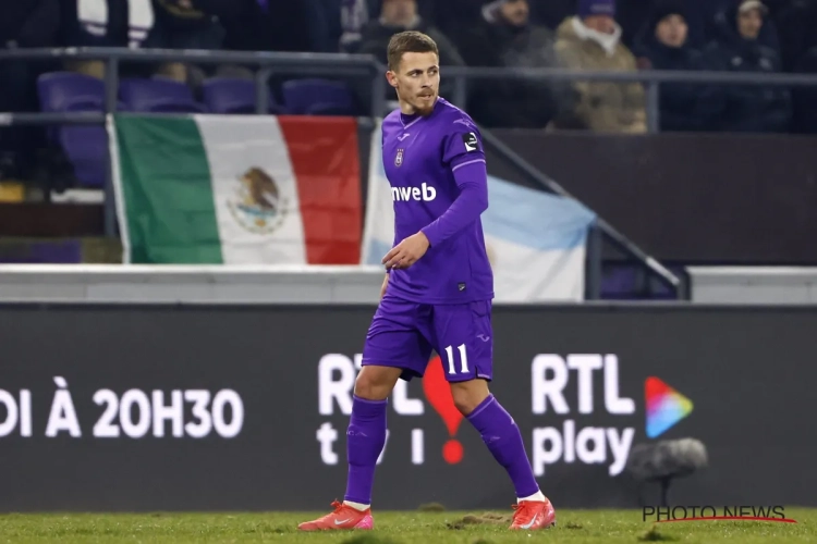 Thorgan Hazard fait son retour dans le onze d'Anderlecht
