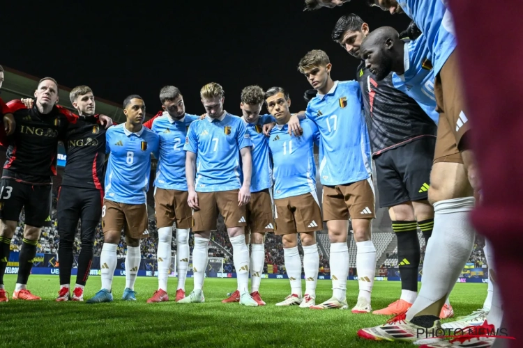 Les Diables Rouges au bord d'un triste record en cas de faux pas contre l'Ukraine