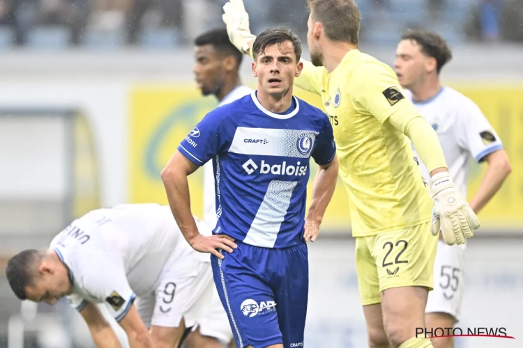 Il est là : Dante Vanzeir quitte La Gantoise et retrouve un club en D1A 