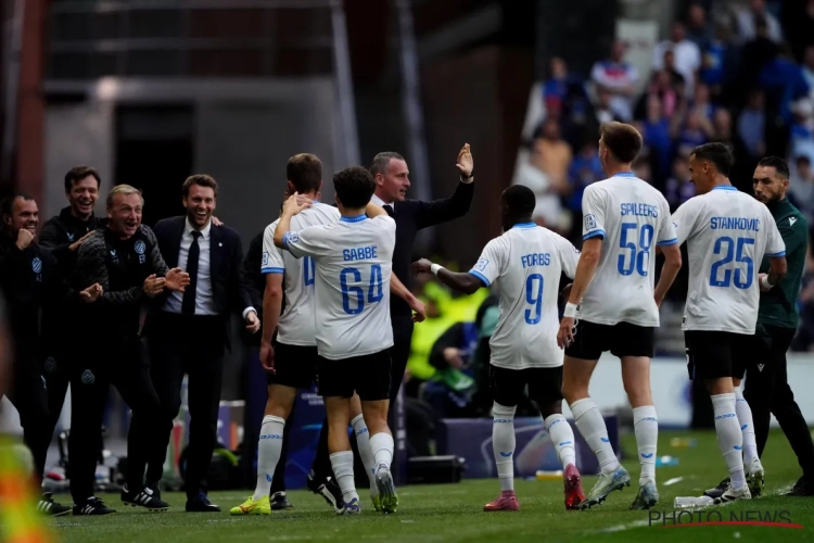 Une mi-temps de folie, une mi-temps de souffrance mais Bruges se rapproche de la Champions League !