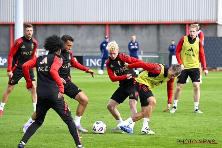 Quelle malchance : un Diable Rouge est déclaré forfait contre le Kazakhstan et ne fera pas ses débuts