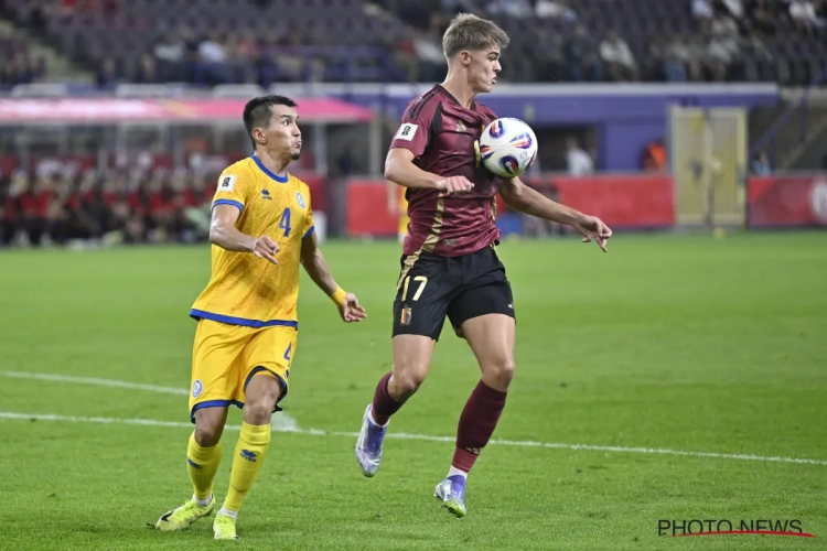 Et si c'était lui, le remplaçant numéro 1 de Romelu Lukaku ? "Je n'avais jamais joué dos au but, mais j'aime beaucoup"