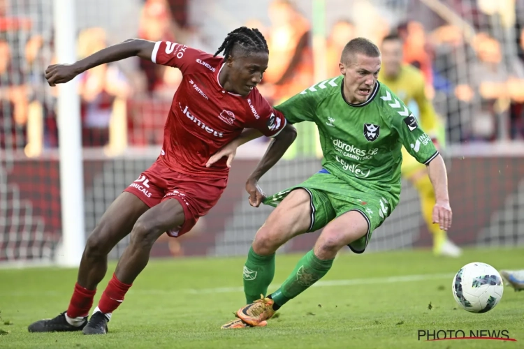 Increvable sur son flanc : un ancien espoir d'Anderlecht élu joueur de la saison chez les Francs Borains