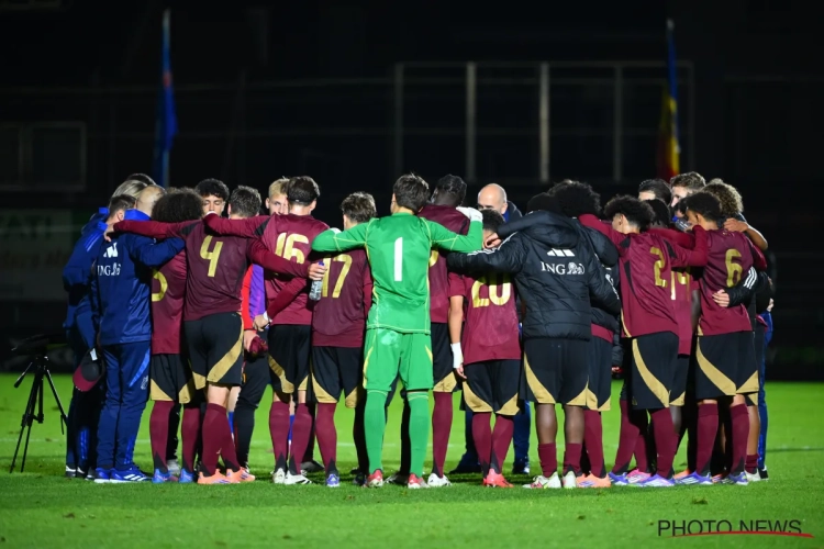 Premier match réussi : les U17 belges assurent l'essentiel face à la Moldavie
