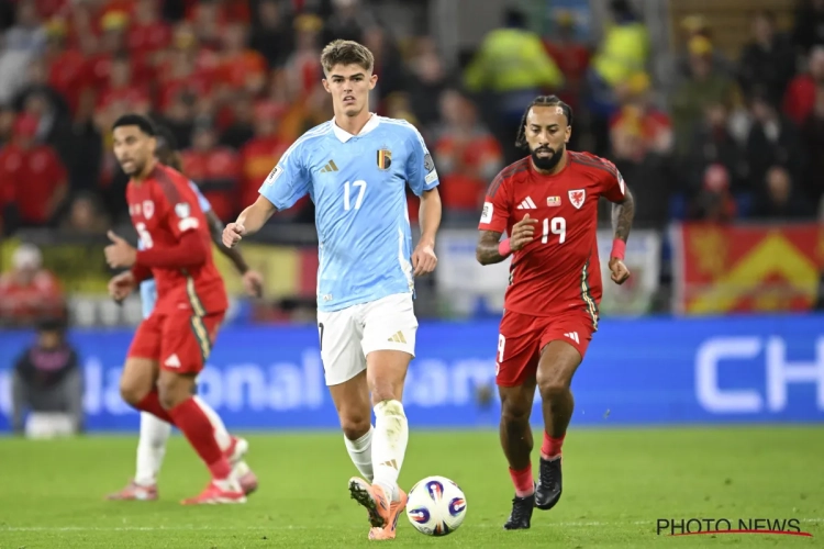 "J'aime jouer en pointe" : Charles De Ketelaere évoque son rôle de faux numéro neuf avec la Belgique
