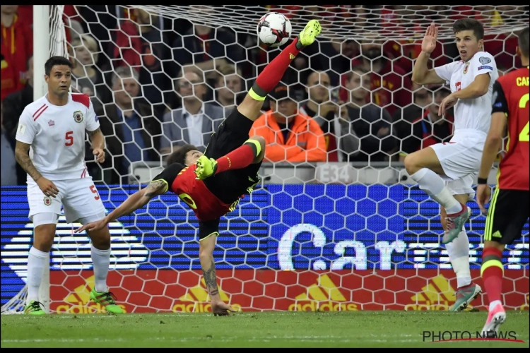Une bicyclette de Witsel et presque aucun titulaire présent ce mardi : les Diables reviennent à Sclessin