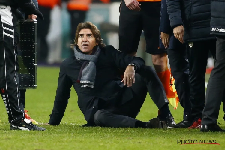"Encore aujourd'hui, je ne comprends pas" : Ricardo Sa Pinto balance sur le gobelet reçu à Anderlecht
