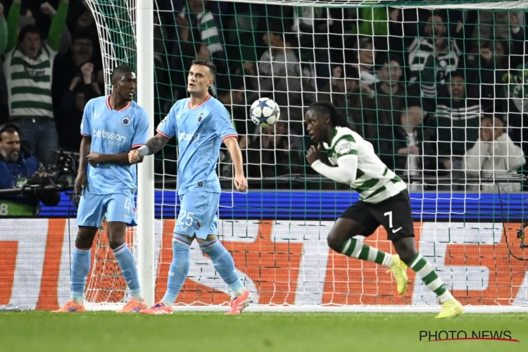 "Nous avons toujours dominé le match" : Bruges a déçu face au Sporting, le constat clair d'un joueur portugais