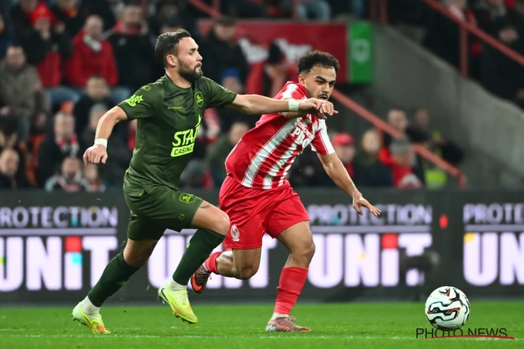 Quatre matchs de suspension pour son coup de sang du week-end : d'ores et déjà absent contre Anderlecht