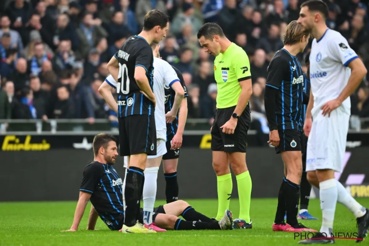 Mauvaise nouvelle pour le Club de Bruges : un cadre sort sur blessure