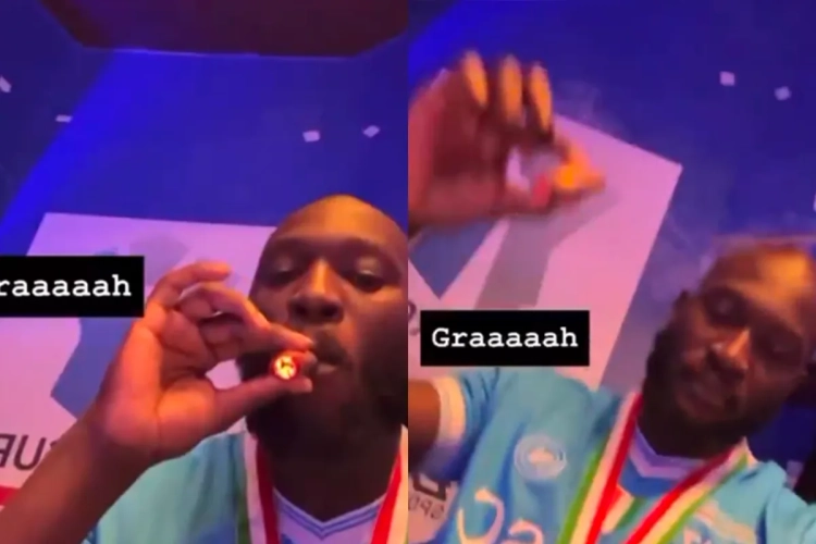 🎥 Cigare en bouche, Romelu Lukaku fête le titre de son équipe en Supercoupe d'Italie aux côtés de Noa Lang