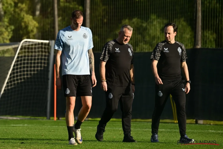 Ivan Leko a dû regretter son choix : un souci de plus pour le Club de Bruges en plein stage