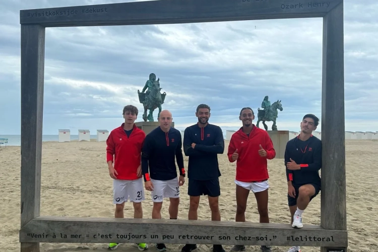 Les Sang et Marine ont débuté leur stage à la mer
