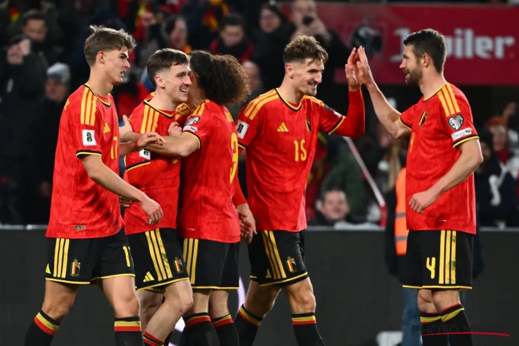 Le calendrier des Diables Rouges est connu : l'Italie et la France pour commencer ! 