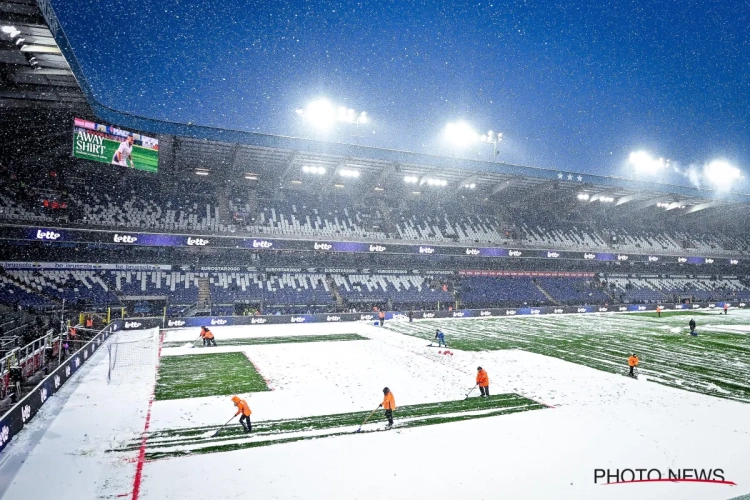 Fallait-il jouer en Pro League, malgré la neige ? "Les conditions n'étaient pas optimales, mais..."