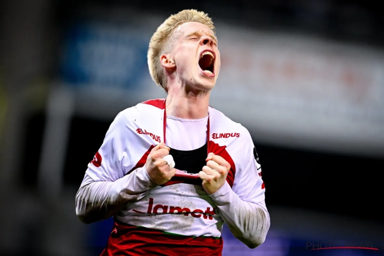 Le Standard, l’Antwerp ou Genk ? Un favori se détache pour Jeppe Erenbjerg, la révélation de Zulte