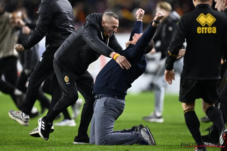 "C'est un des plus beaux moments de ma vie" : Vanderbiest savoure la qualification de Malines en Play-Off 1