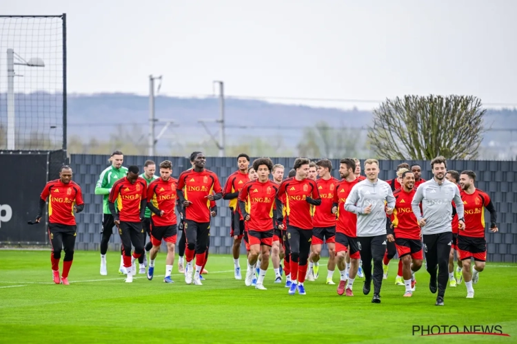 Un autre joueur manquait à l'appel lors de la première séance du rassemblement des Diables Rouges