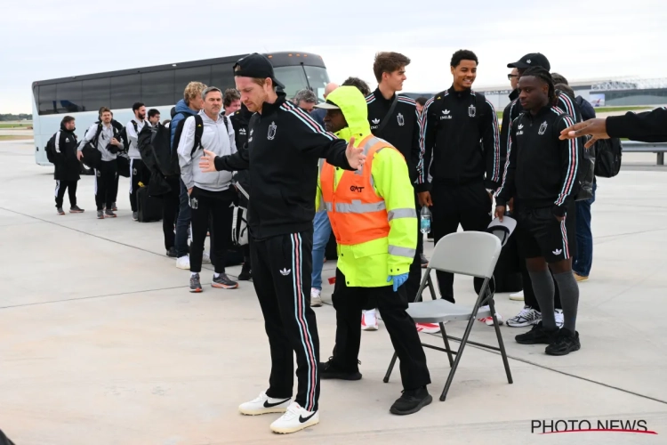 Garcia hilare, De Bruyne plus dubitatif : les Diables surpris par la sécurité américaine à même le tarmac