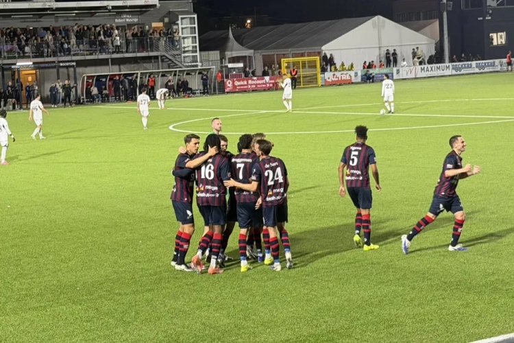 Le capitaine Jonathan d'Ostilio offre la quatrième place de la D1B à Liège, Eupen loupe le tour final
