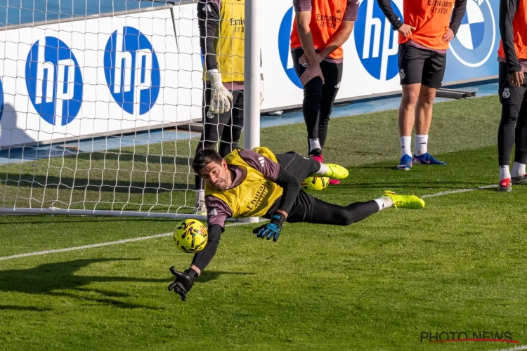 Bonne nouvelle pour les Diables Rouges : Thibaut Courtois a repris l'entraînement avec le Real Madrid