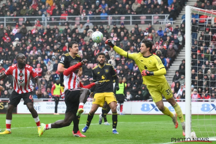 La presse anglaise bluffée par la performance de Senne Lammens avec Manchester United