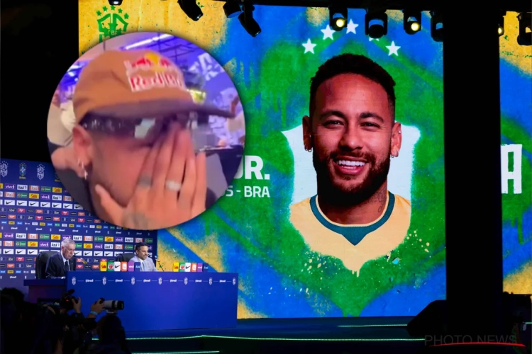 🎥 Neymar n'a pas pu retenir ses larmes au moment de l'annonce de sa sélection pour le Mondial