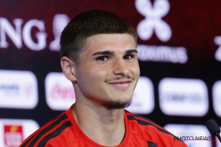 Matias Fernandez-Pardo sur la pointe des pieds, mais avec ambition chez les Diables : "Lukaku est le numéro 1"