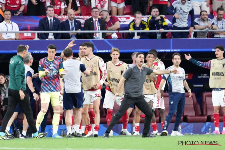 "Il y avait clairement penalty" : Mikel Arteta ne décolère pas après le sacre du PSG
