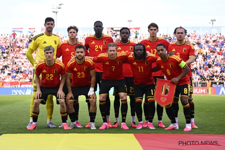 LIVE : La Belgique mène 1-0 contre la Croatie