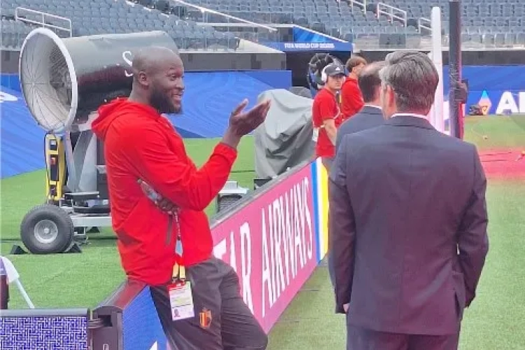 🎥 Même Romelu Lukaku était épaté par le stade qui attend les Diables Rouges dimanche 