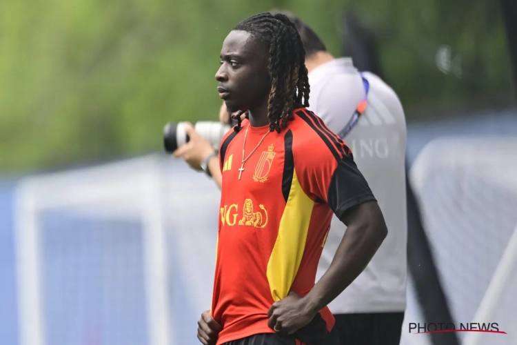 Jérémy Doku a quitté les Diables Rouges pour vivre le plus beau jour de sa vie