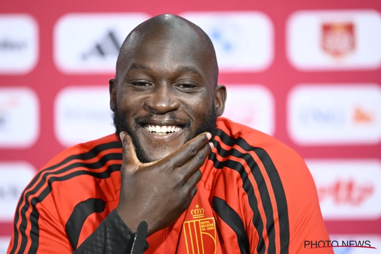 Romelu Lukaku "has-been" ? Il préfère en rire : "Si tu fais attention à ce qui se dit à l'extérieur..."
