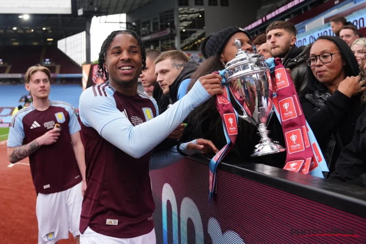 Espoir des Three Lions, un doublé historique avec Villa : qui est Triston Rowe, nouvelle recrue de Charleroi ?