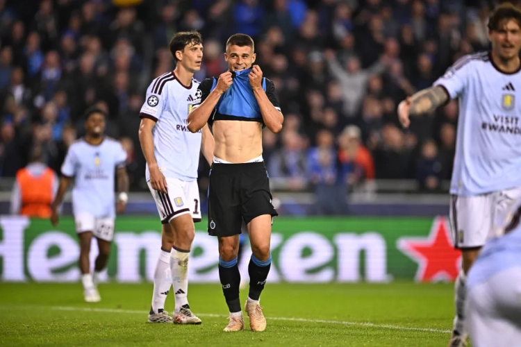 Le Club de Bruges lance sa campagne de Ligue des champions par une défaite dans un match spectaculaire