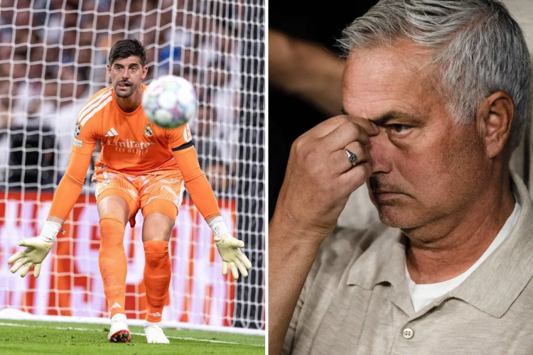 Thibaut Courtois pas élu homme du match, au grand dam de José Mourinho : "Celui qui a voté ça a dû s'endormir"