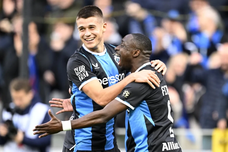 "Il me facilite la vie " : Nicolo Tresoldi ne tarit pas d'éloges sur ce partenaire au Club de Bruges